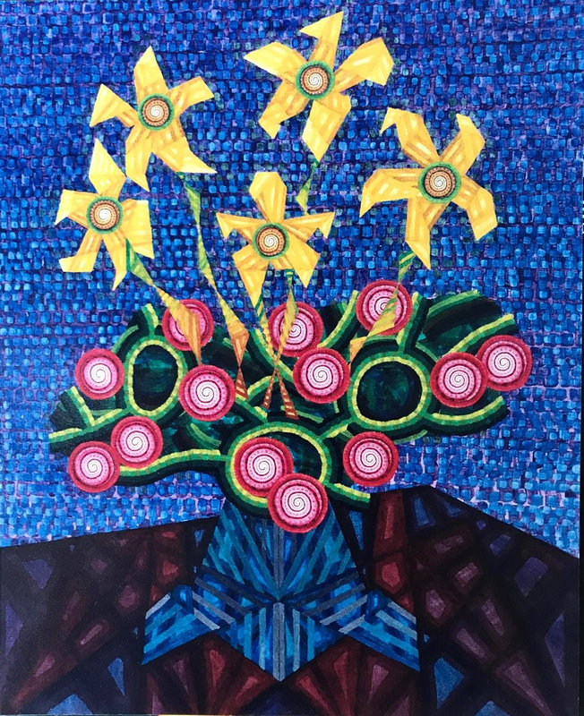 Flowers from a fantasy garden